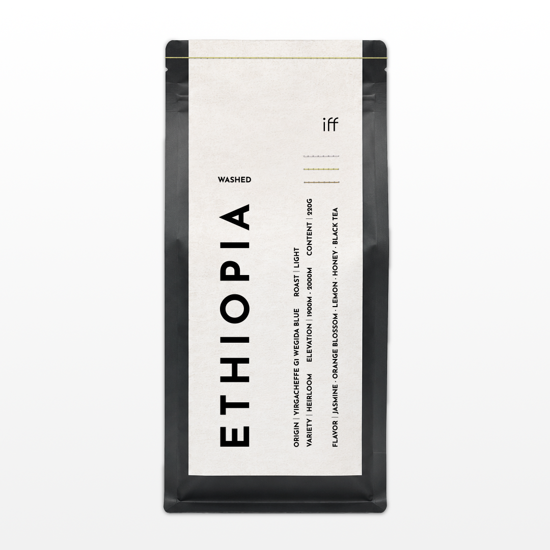 Ethiopia｜Washed｜Yirgacheffe G1 Wegida Blue