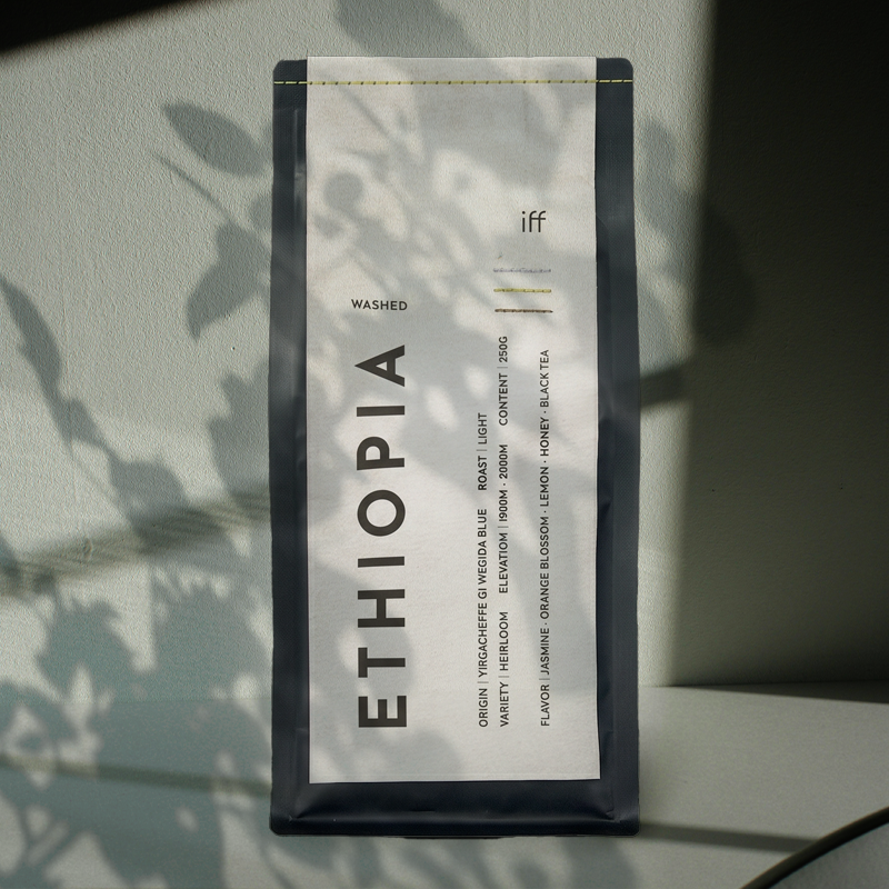 Ethiopia｜Washed｜Yirgacheffe G1 Wegida Blue